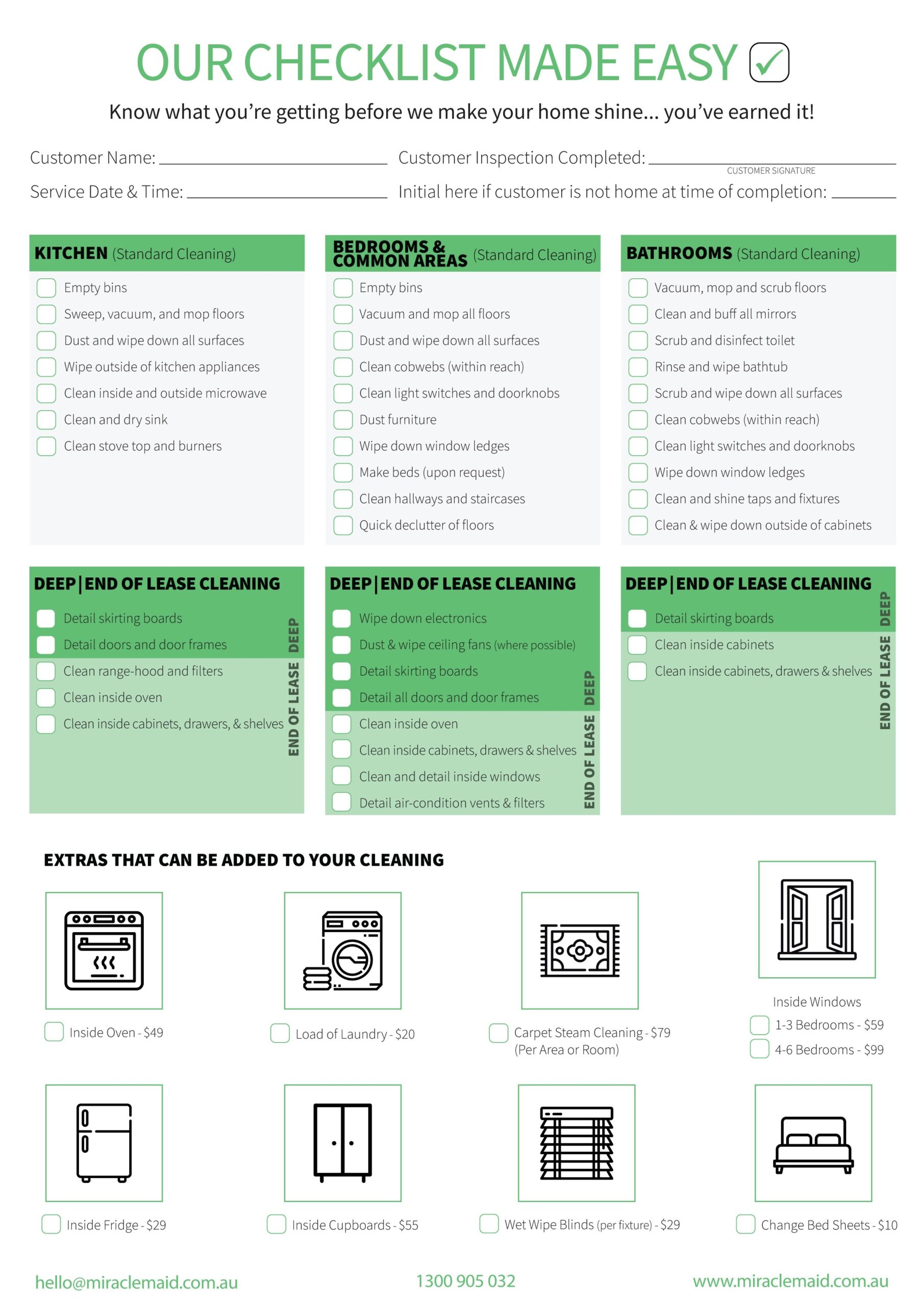 pdf professional house cleaning checklist printable pdf professional house cleaning checklist printable