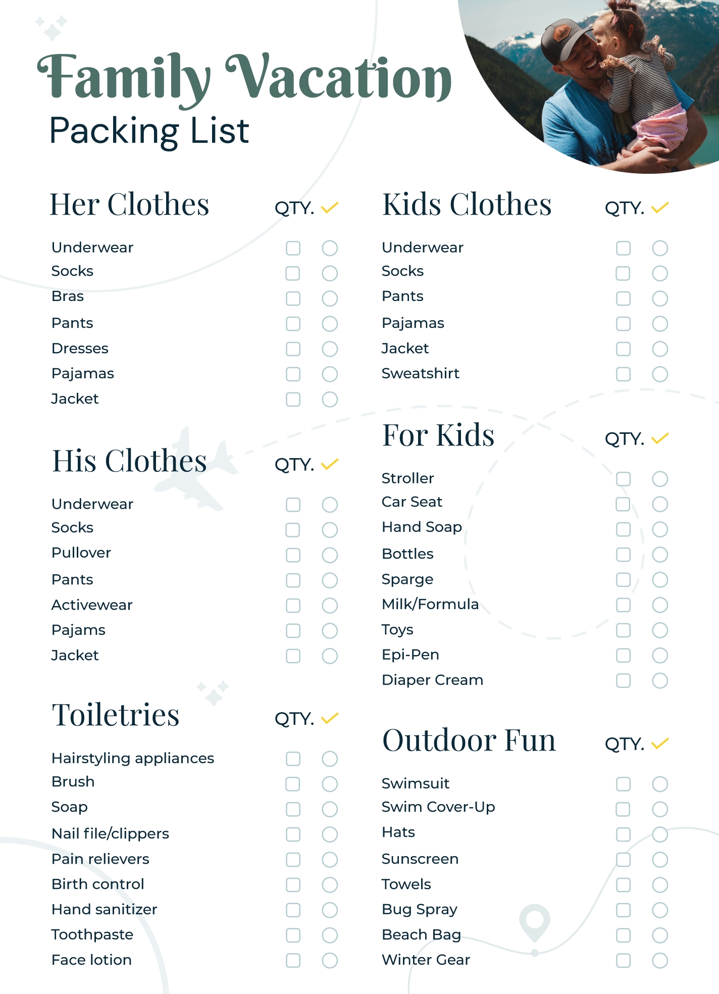 Family Vacation Packing List Free Google Docs Template Gdoc io Family Vacation Packing List Free Google Docs Template Gdoc io