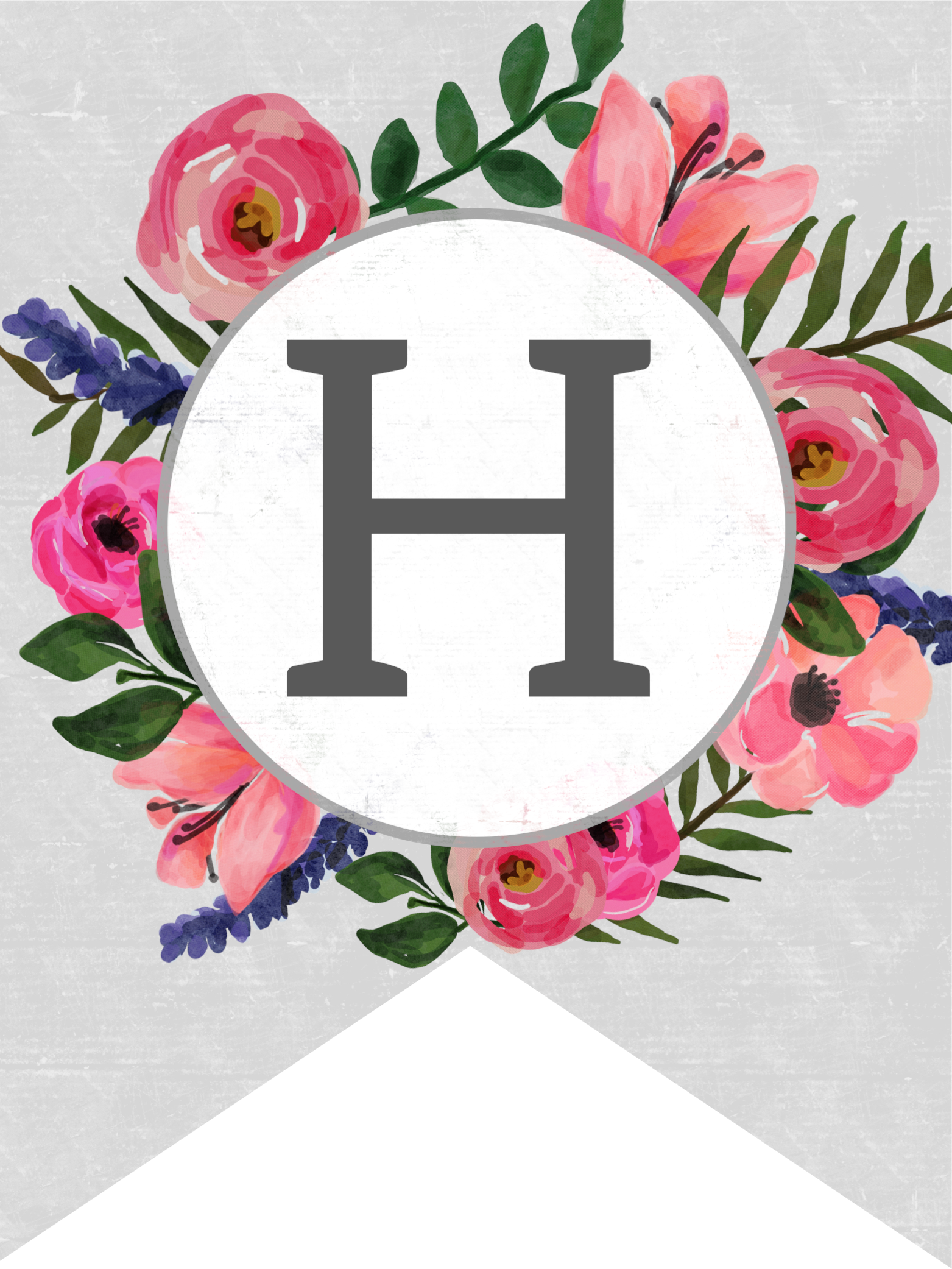 free printable alphabet banner