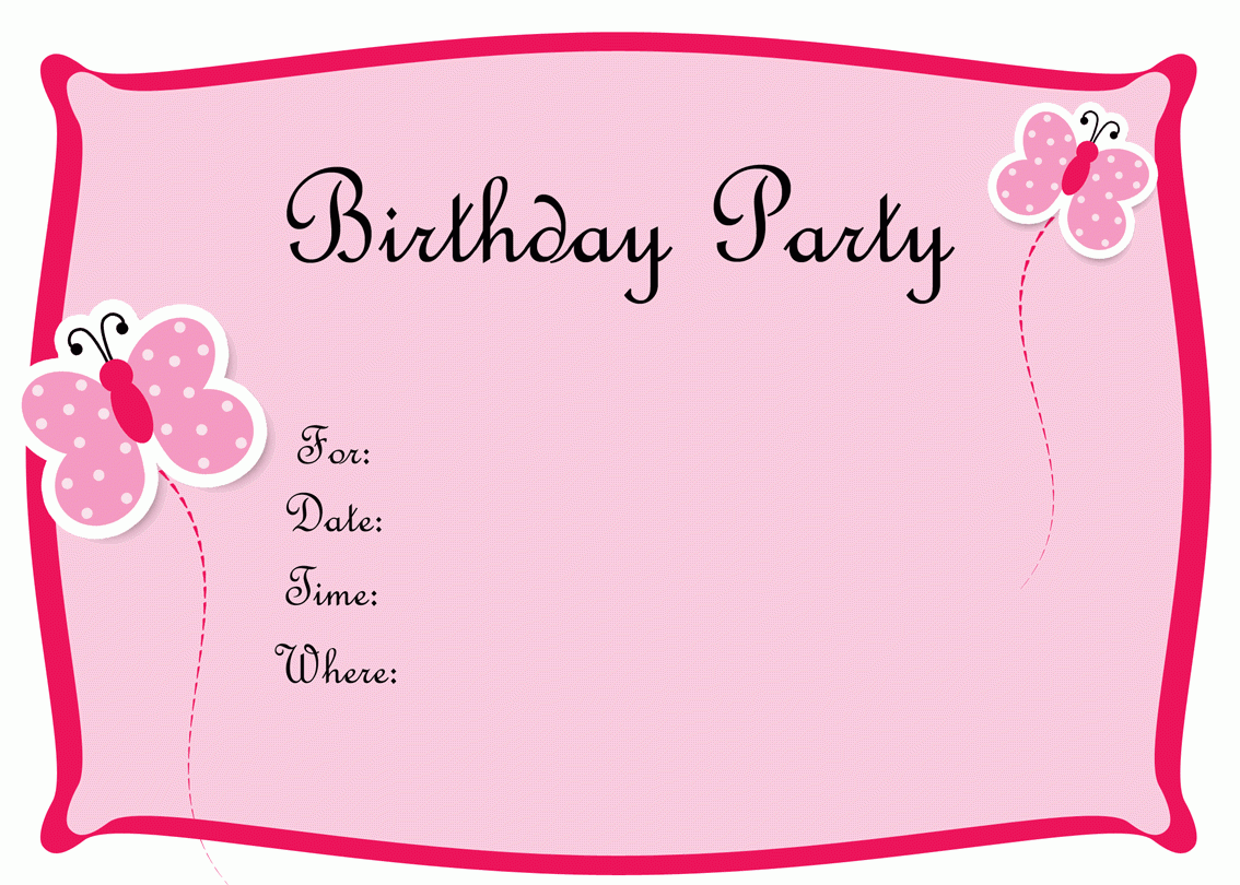 make an invitation free printable