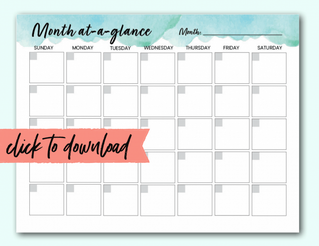 printable blank calendar pdf printable blank calendar pdf