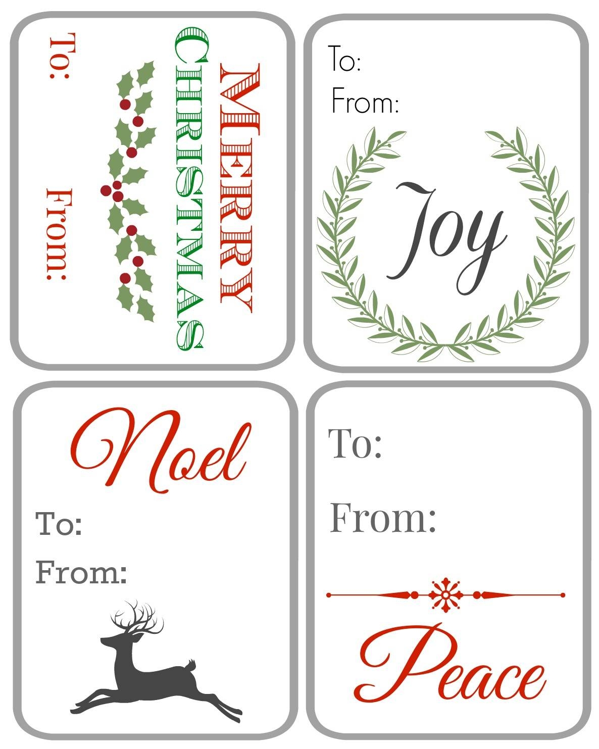 Free Christmas Tag Printable Pennies Into Pearls
