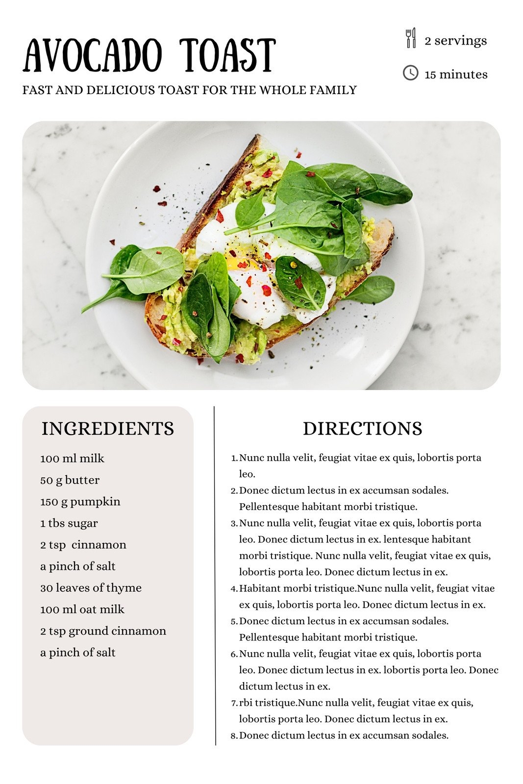 Printable Recipe Cards With Recipes