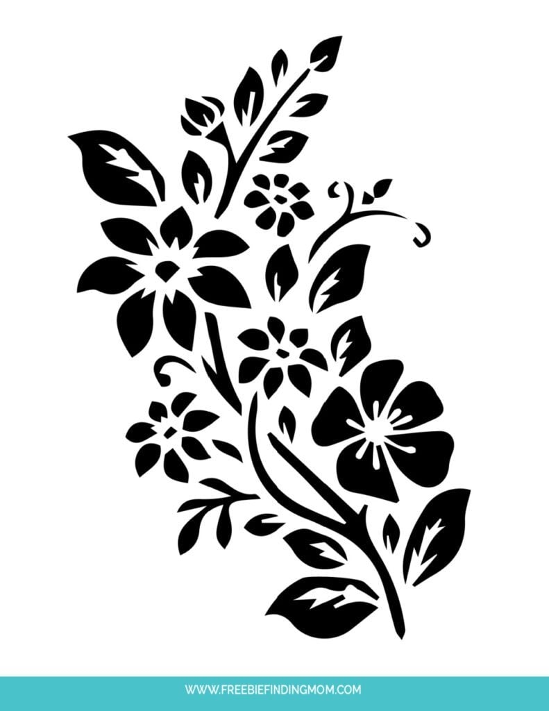 Free Downloadable Stencils Large Flower For Painting Free Downloadable Stencils Large Flower For Painting