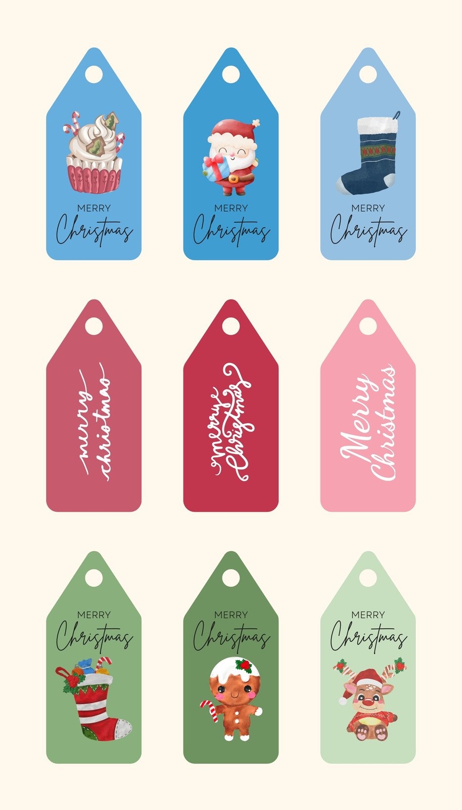 Free Printable And Customizable Gift Tag Templates Canva Free Printable And Customizable Gift Tag Templates Canva
