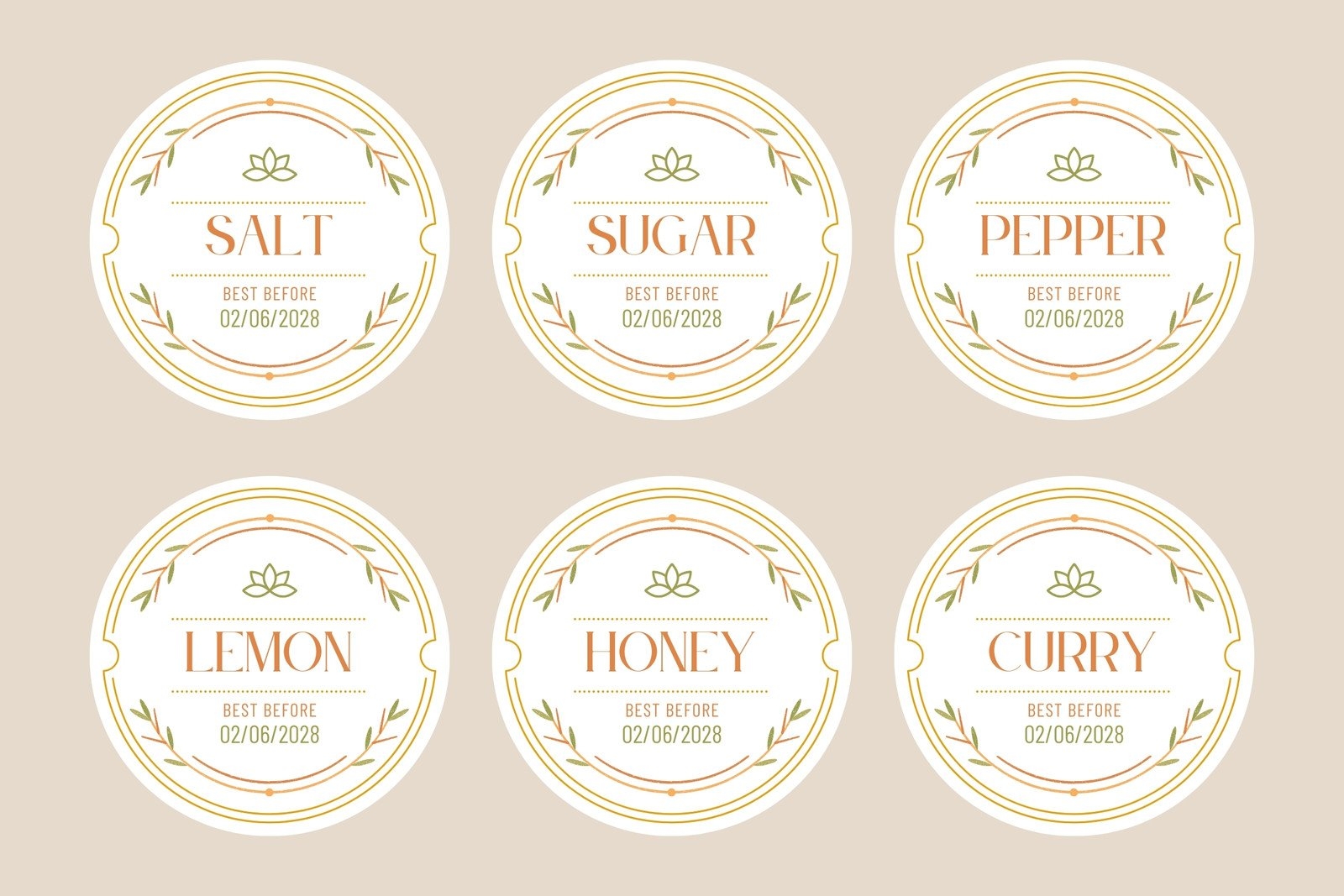 Free Printable And Customizable Kitchen Label Templates Canva Free Printable And Customizable Kitchen Label Templates Canva
