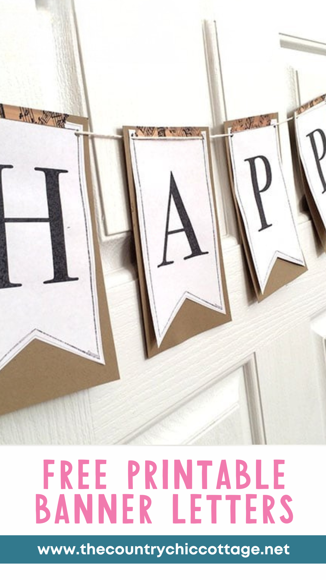 free printable alphabet letters banner