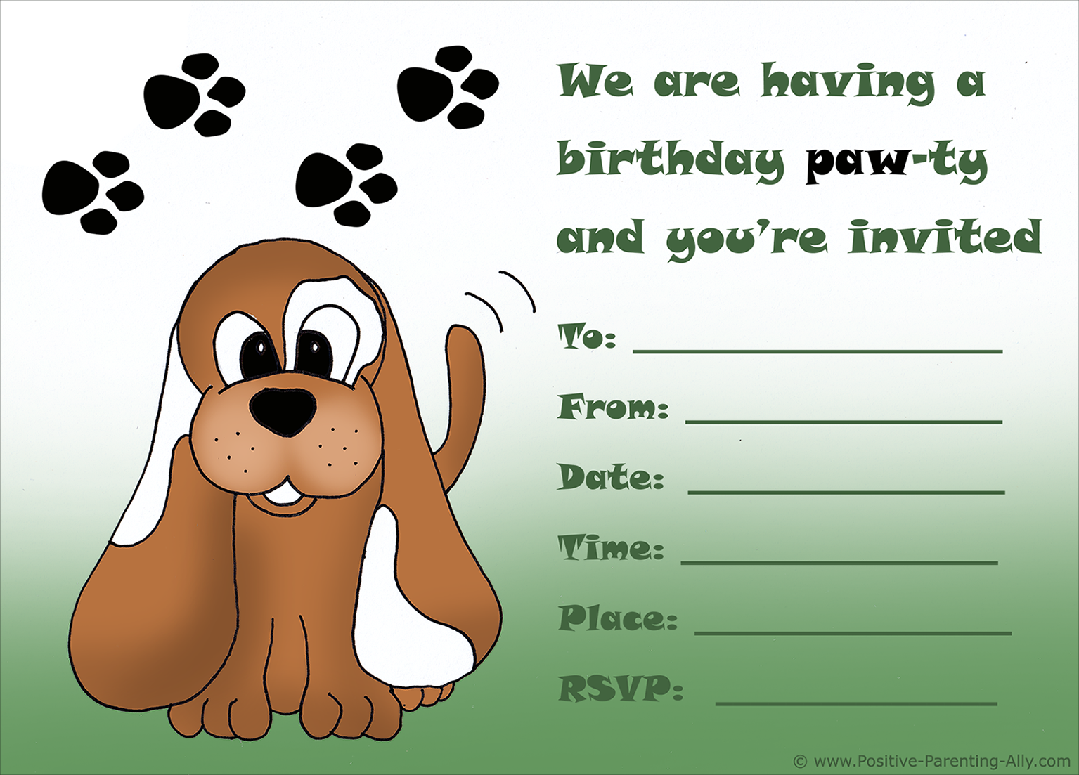 Free Printable Birthday Party Invitations For Kids High Resolution Free Printable Birthday Party Invitations For Kids High Resolution