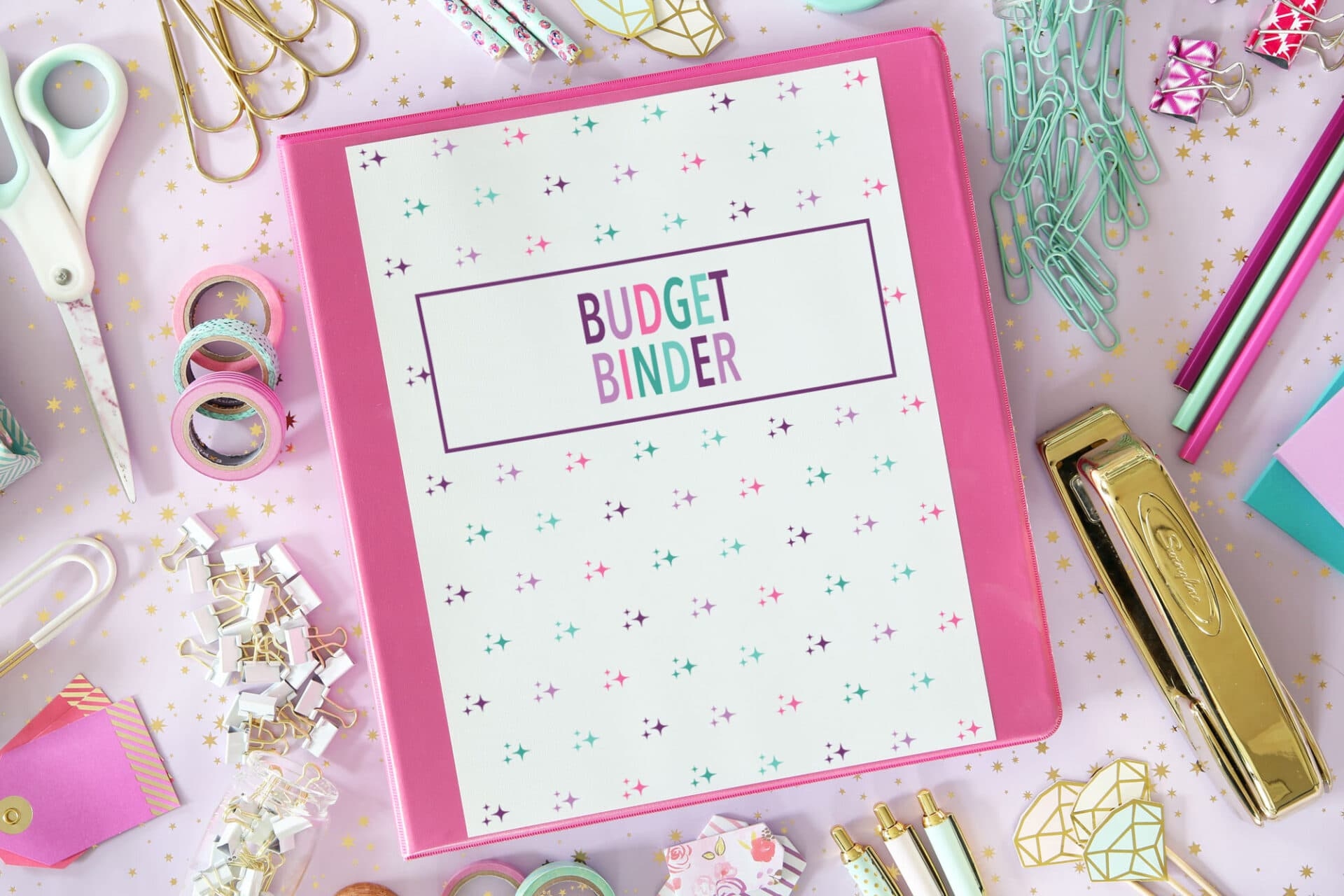 Free Printable Budget Binder with Cash Envelopes 