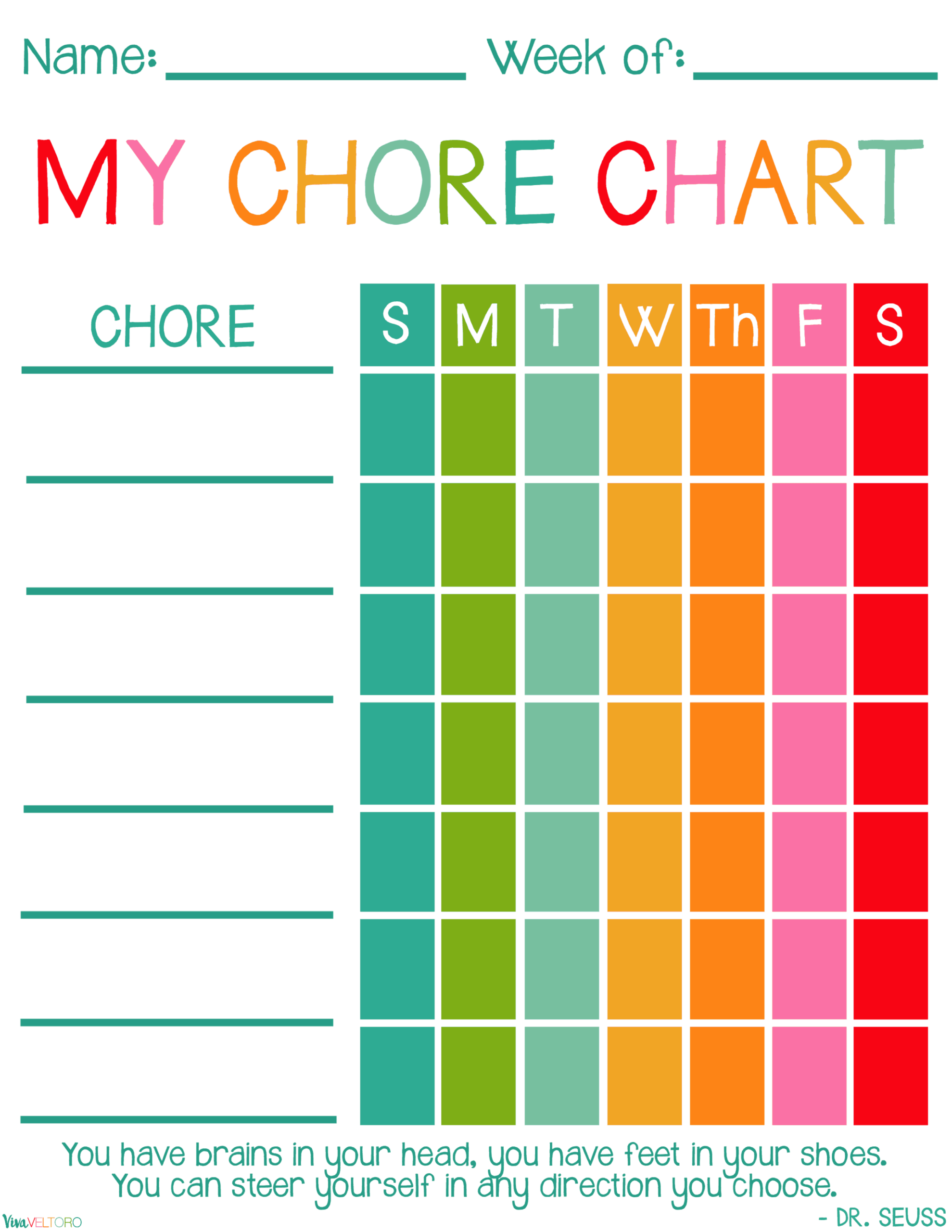 free printable blank chore chart free printable blank chore chart