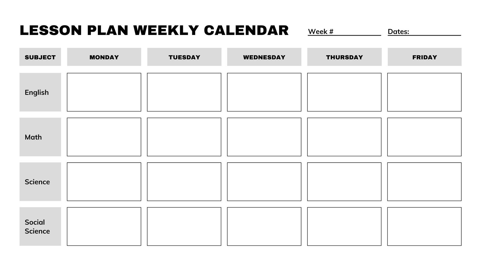 Free Printable Customizable Weekly Calendar Templates Canva
