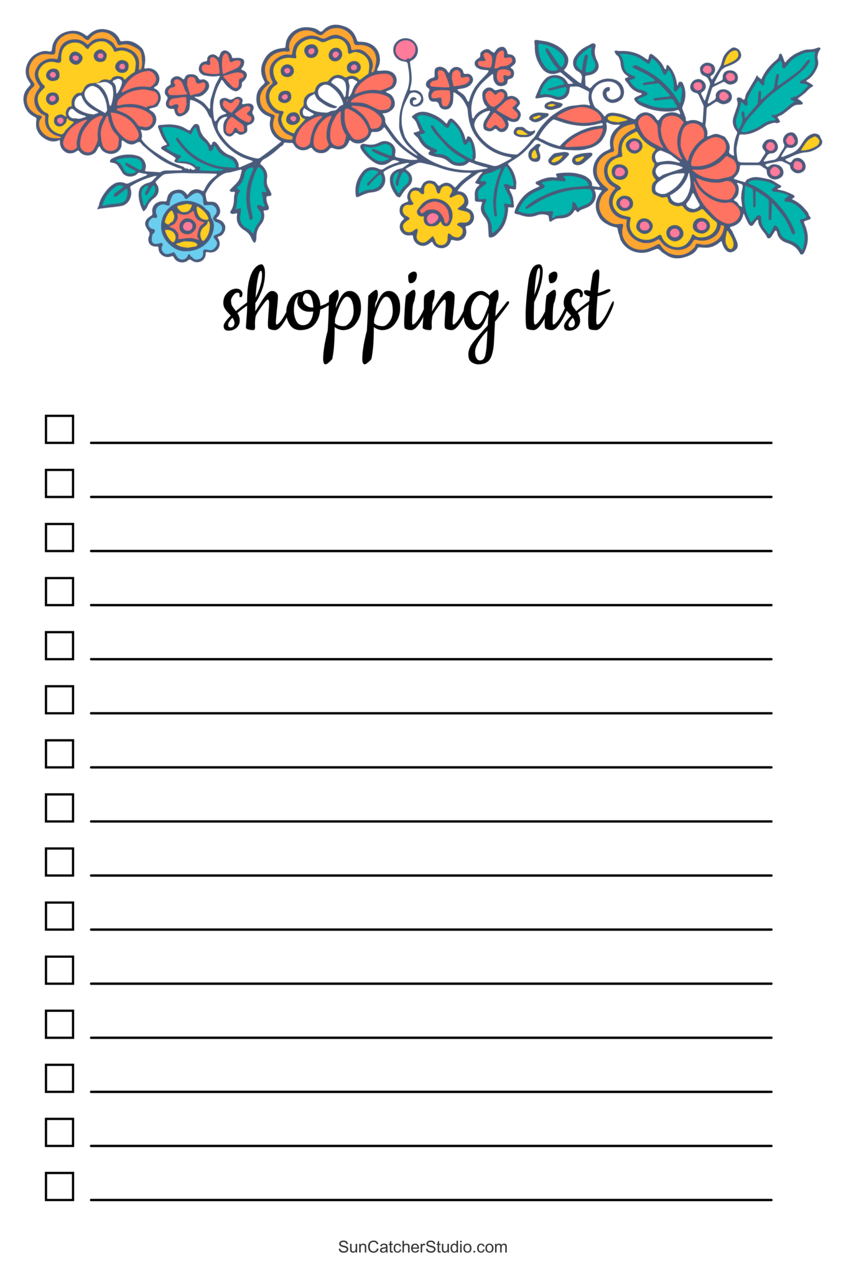 Free Printable Grocery List Templates PDF Shopping Lists Free Printables Lettering SVG Files Tools Apps Free Printable Grocery List Templates PDF Shopping Lists Free Printables Lettering SVG Files Tools Apps