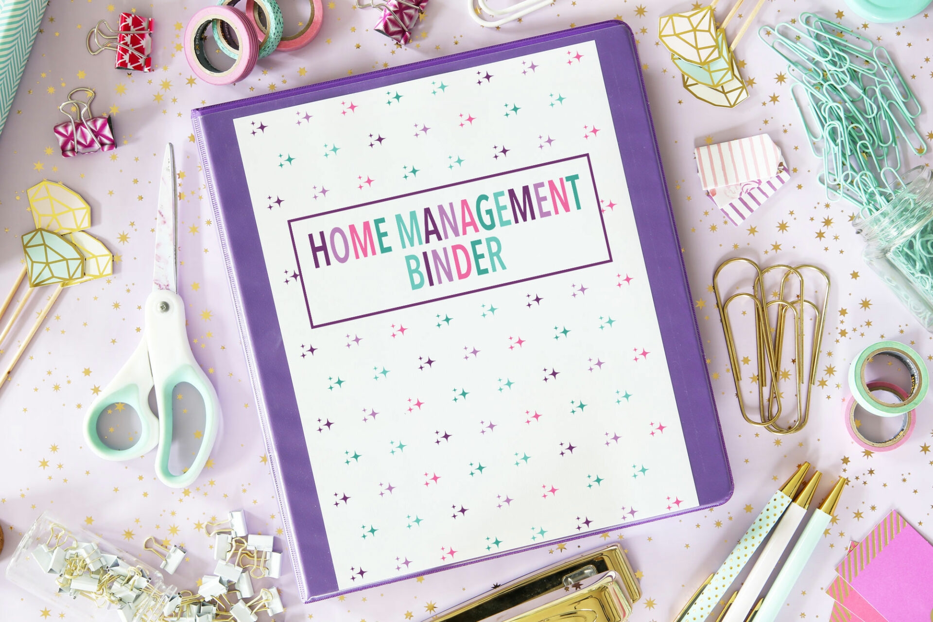 Free Printable Home Management Binder To Organize Your Life Free Printable Home Management Binder To Organize Your Life