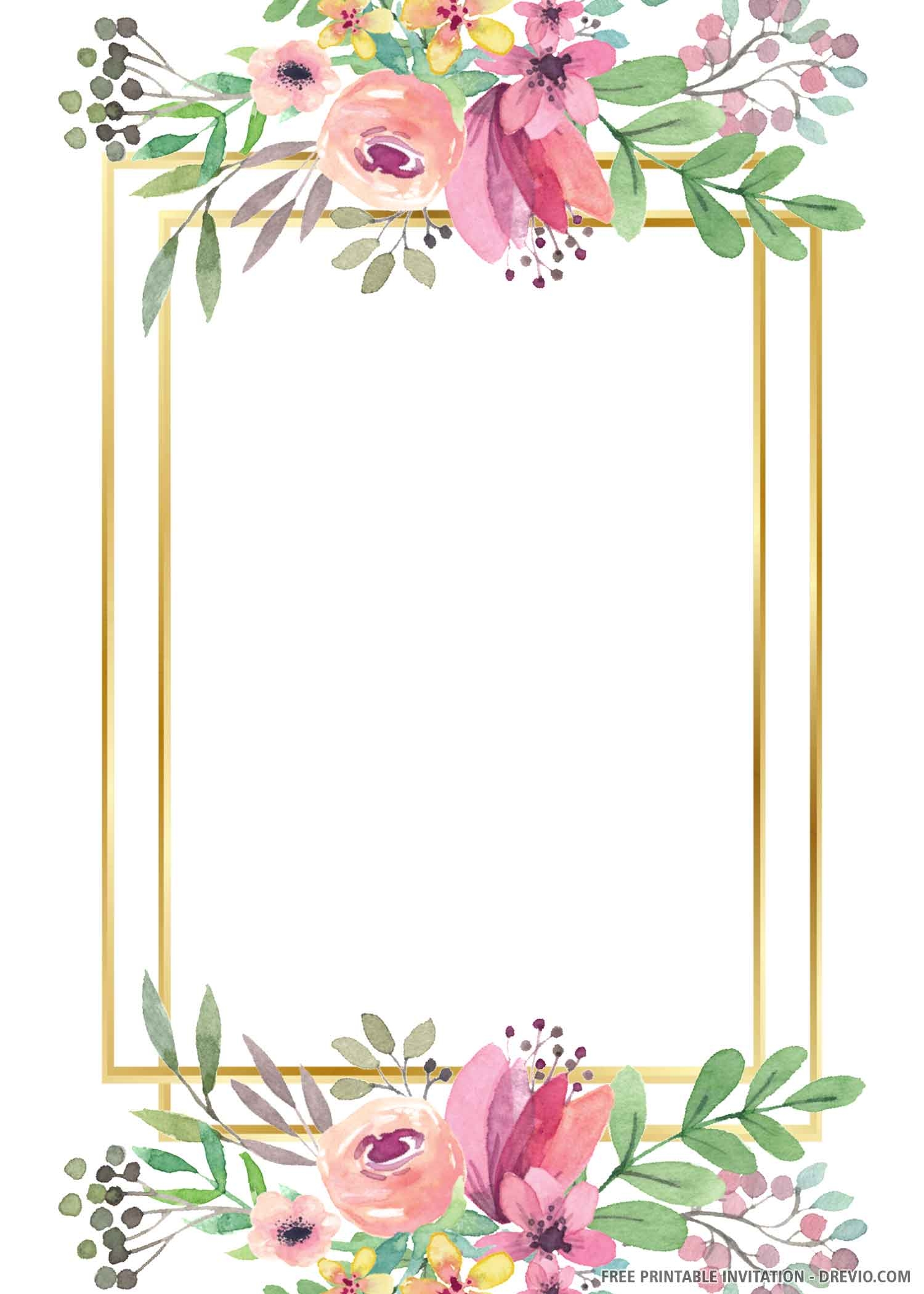 printable templates for invitations