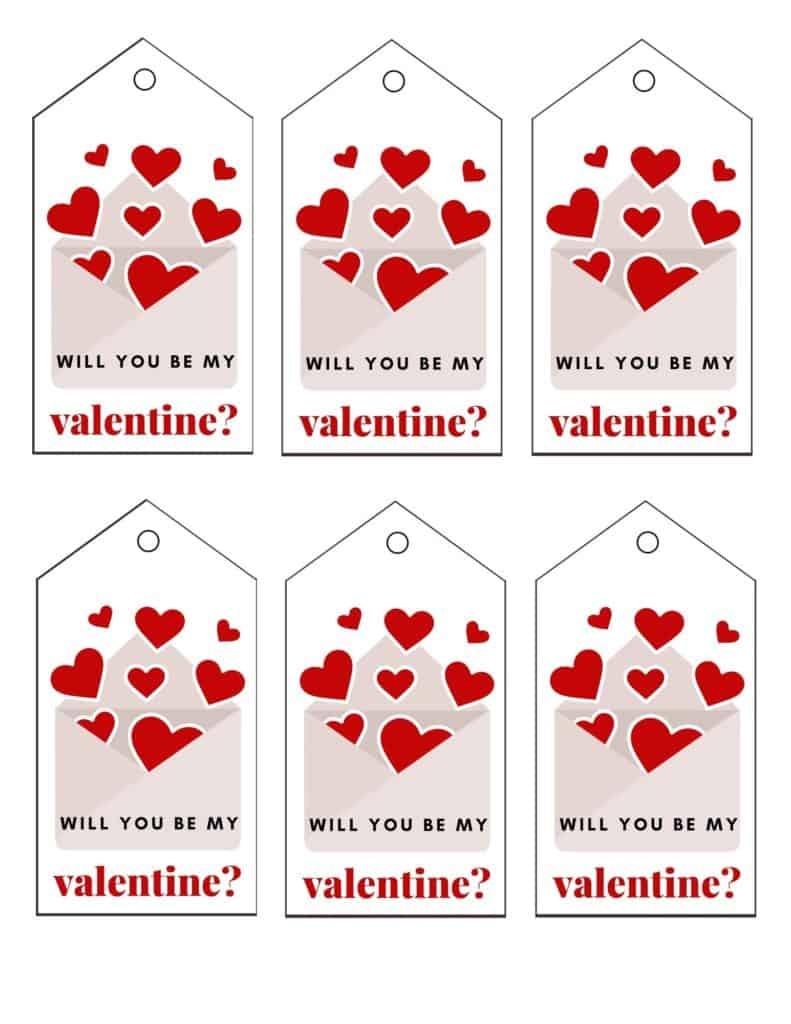Free Printable Valentine Tags Add A Little Adventure