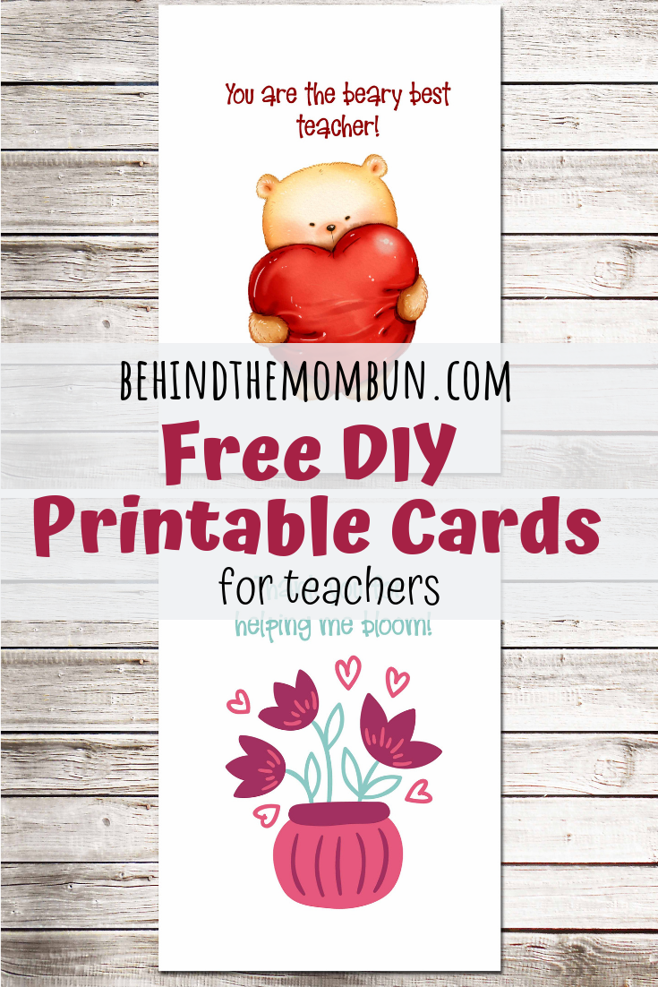 Free Teacher Appreciation Cards For Valentine s Day Behind The Mom Bun