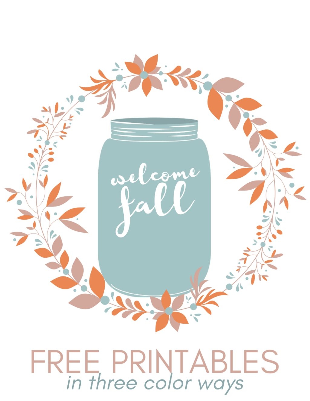 free mason jar printables