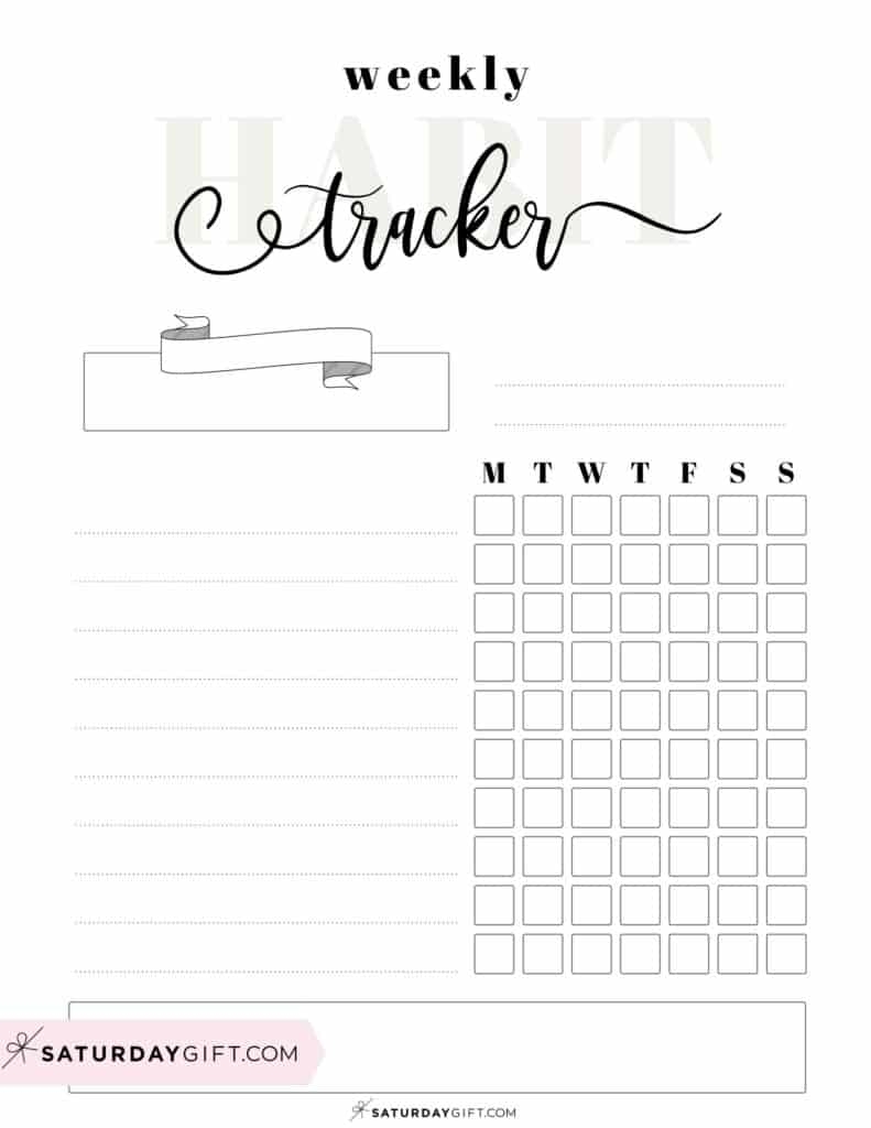 printable habit tracker pdf free download