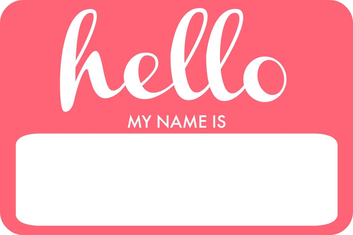 Hello My Name Is Tags Twinkl Party teacher Made Worksheets Library