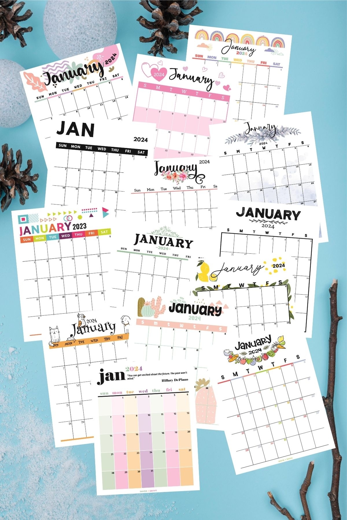 free printable january 2024 calendar free printable january 2024 calendar