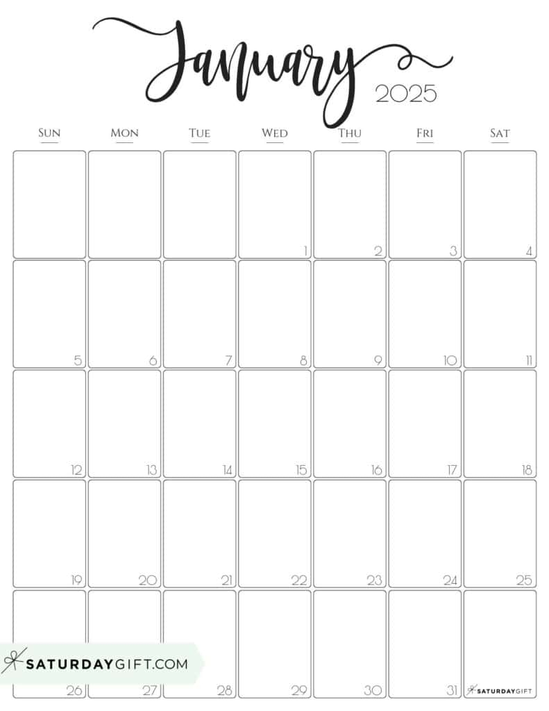 www free printable calendar com 2025