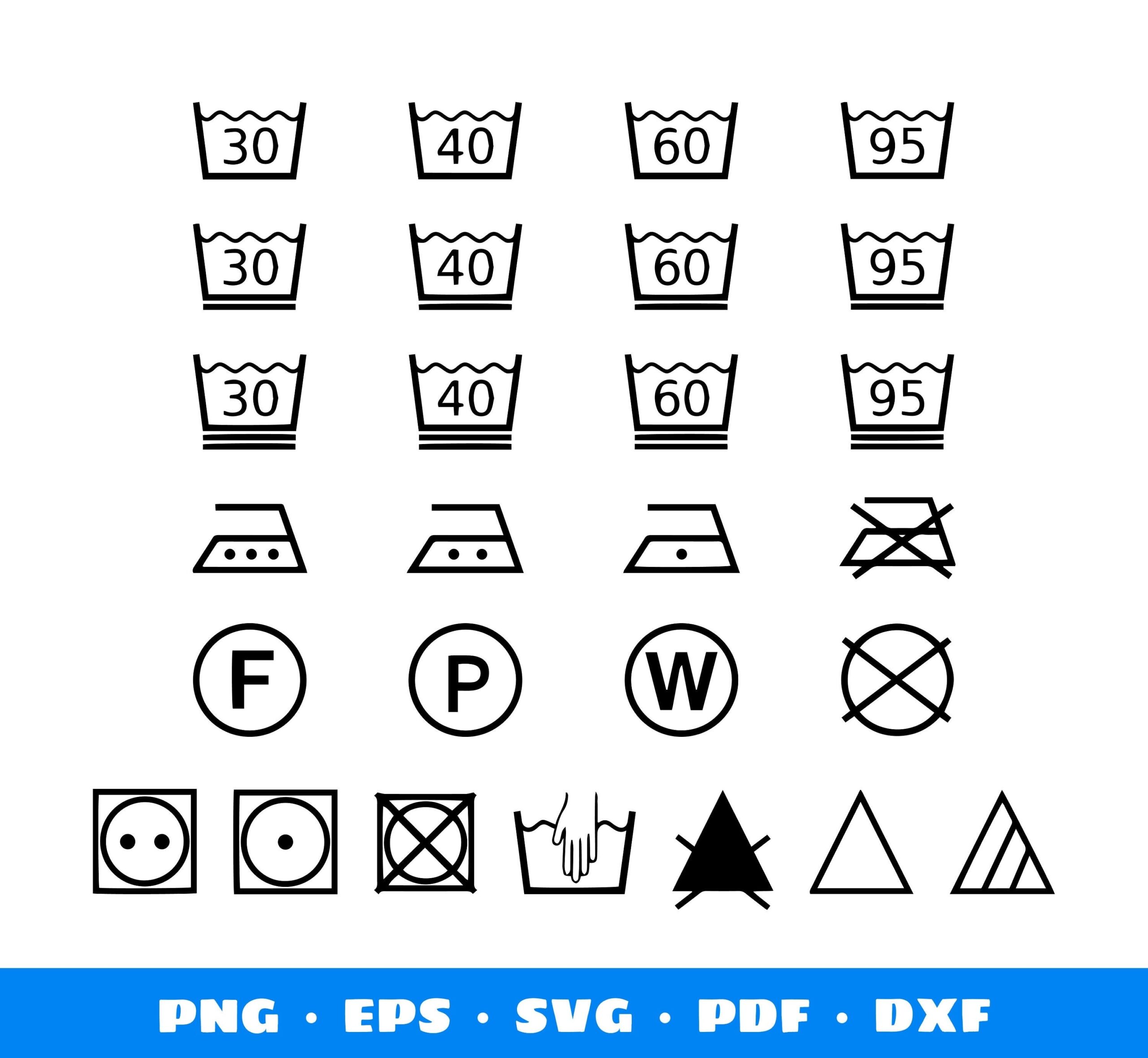 Made In China Laundry Symbols Etsy Made In China Laundry Symbols Etsy