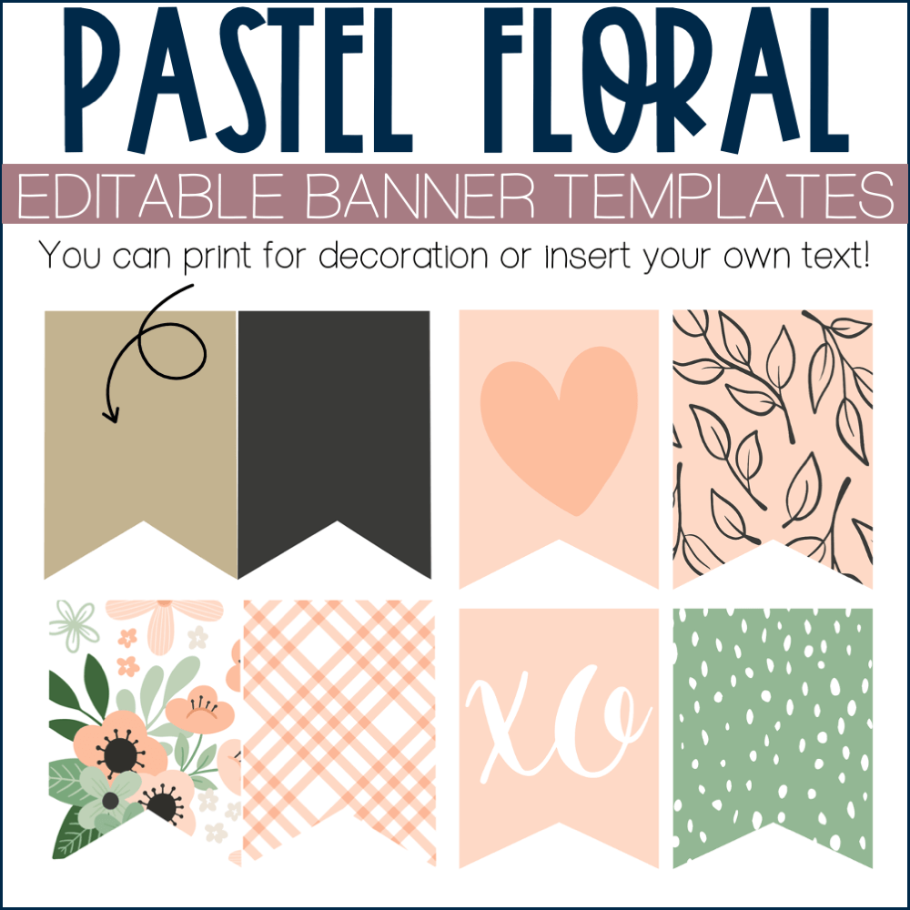 free printable banners template