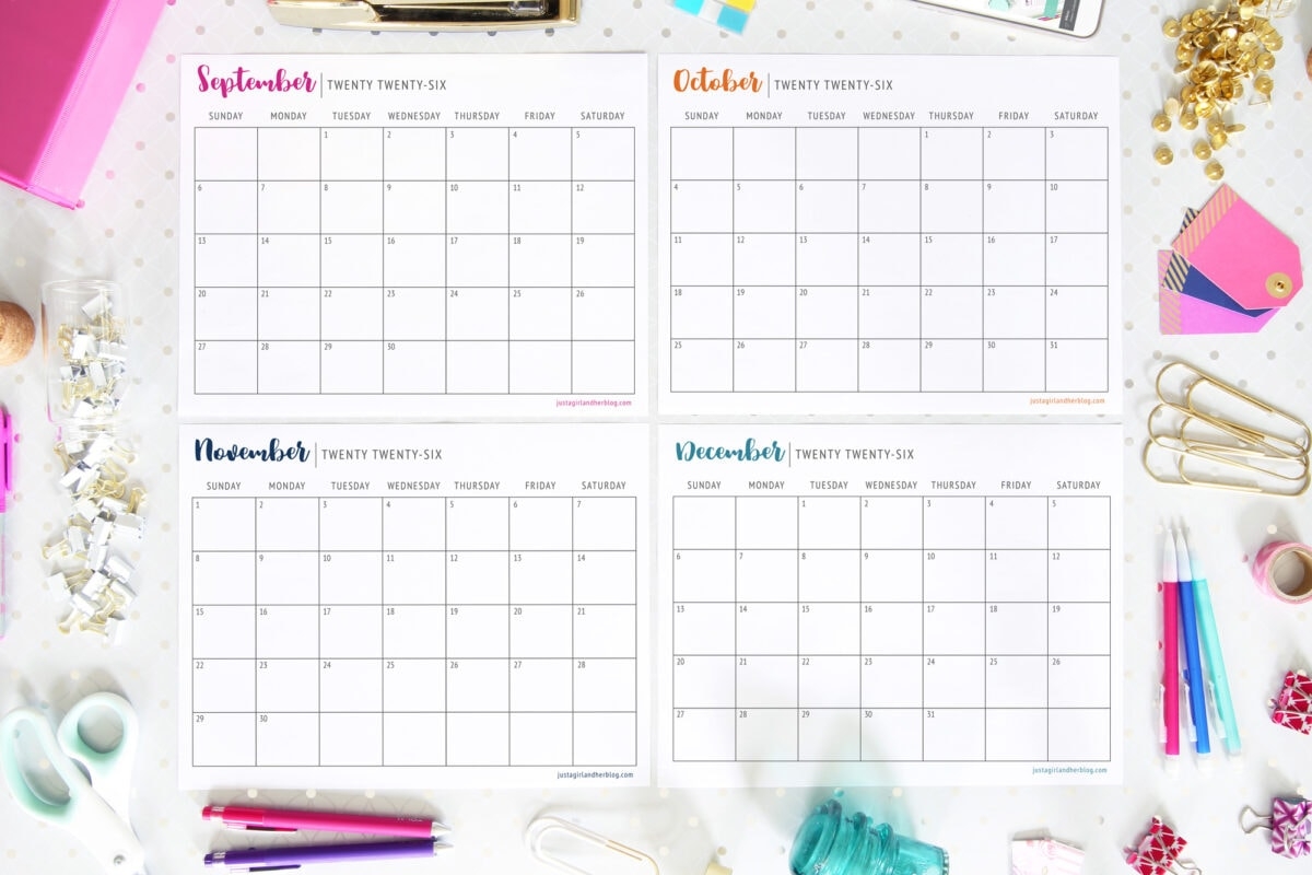 Printable Calendar 8 Beautiful FREE Calendars Abby Lawson Printable Calendar 8 Beautiful FREE Calendars Abby Lawson