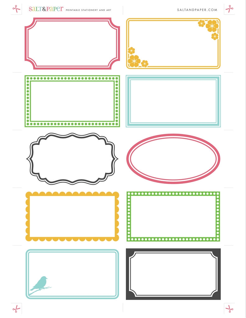 Printable Labels From Saltandpaper For A High resoluti Flickr Worksheets Library