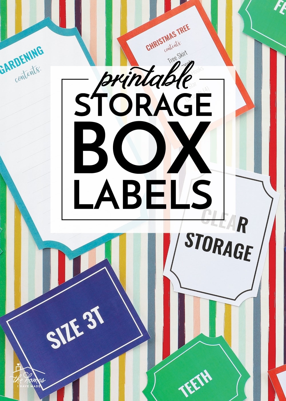Printable Labels In EVERY Size The Homes I Have Made