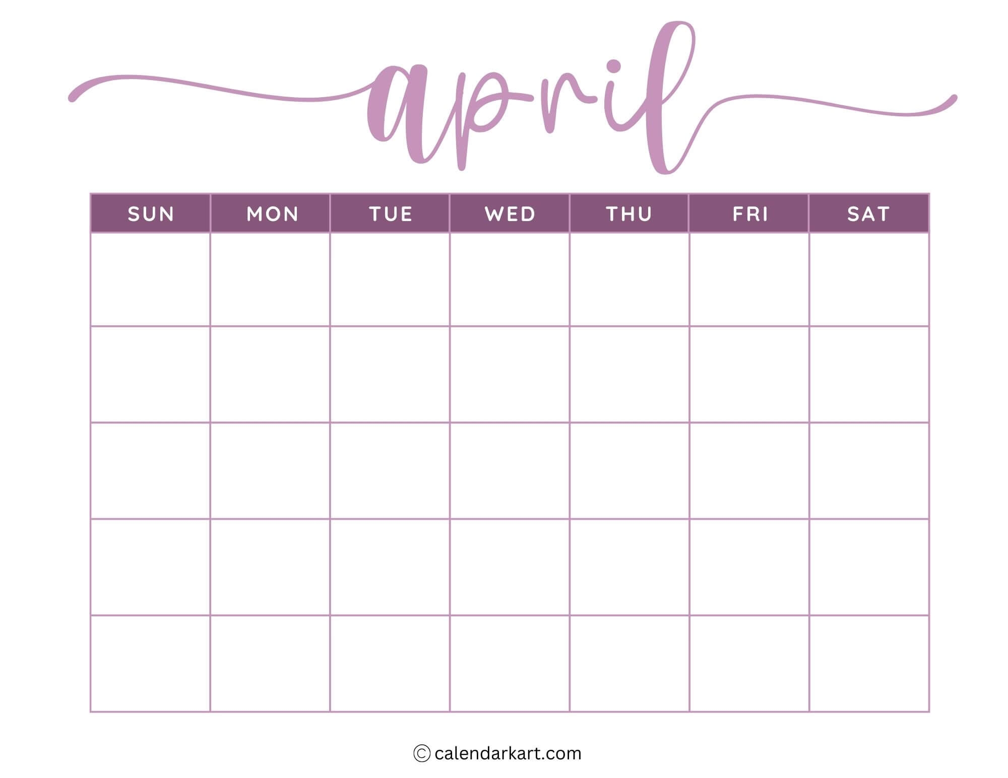 free printable personalized calendar