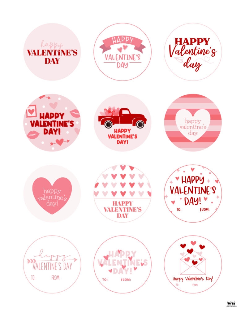 customizable free printable printable valentine tags