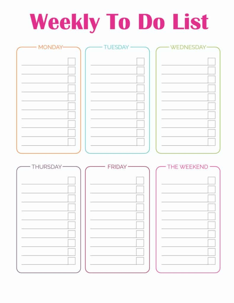 Weekly To Do List Template Printable Freebie Finding Mom Weekly To Do List Template Printable Freebie Finding Mom